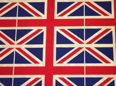 Union jack flag cotton rear view mirror cover