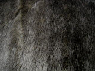 Dark outlet grey fur